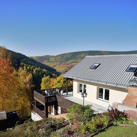 Majestic Holiday Home With Jacuzzi Unterschönau Dış mekan fotoğraf
