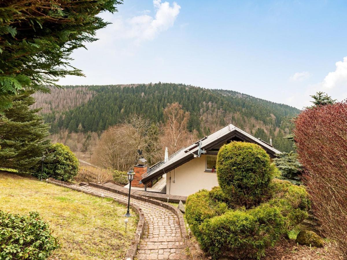 Majestic Holiday Home With Jacuzzi Unterschönau Dış mekan fotoğraf