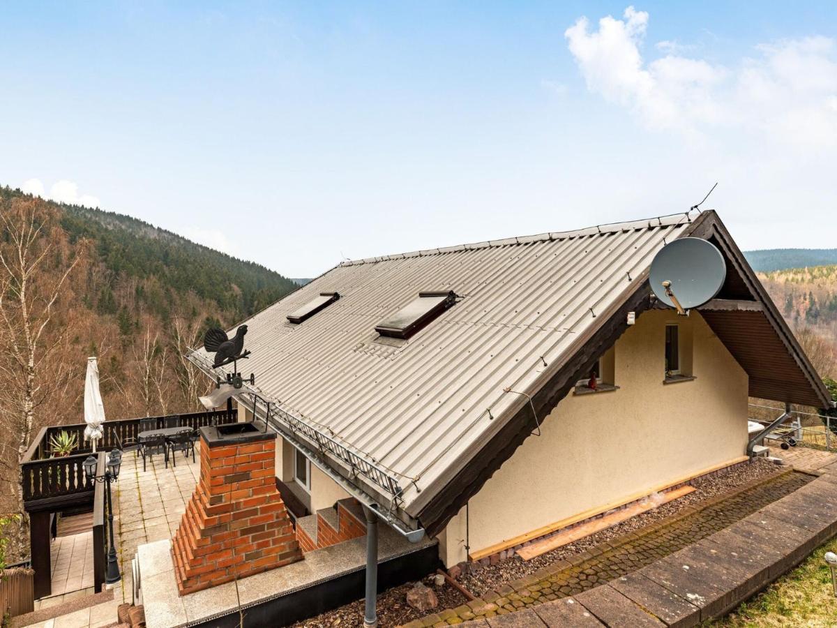 Majestic Holiday Home With Jacuzzi Unterschönau Dış mekan fotoğraf